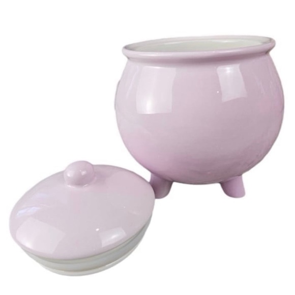 Target Bullseye Halloween Cauldron Ceramic Jar - Picture 2 of 3